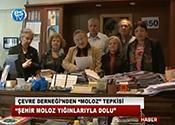 ÇEVRE DERNEĞİ'NDEN MOLOZ TEPKİSİ 