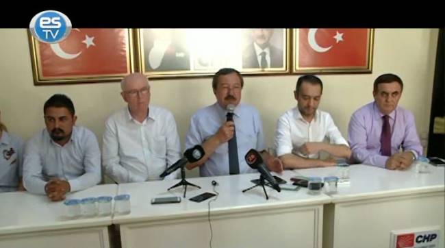 CHP'de bayramlaşma sevinci