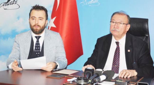 CHP İL BAŞLKANI ADAR GÜNDEMİ DEĞERLENDİRDİ