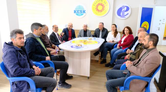 CHP MİLLETVEKİLİ ADAYLARINDAN KESK’E ZİYARET