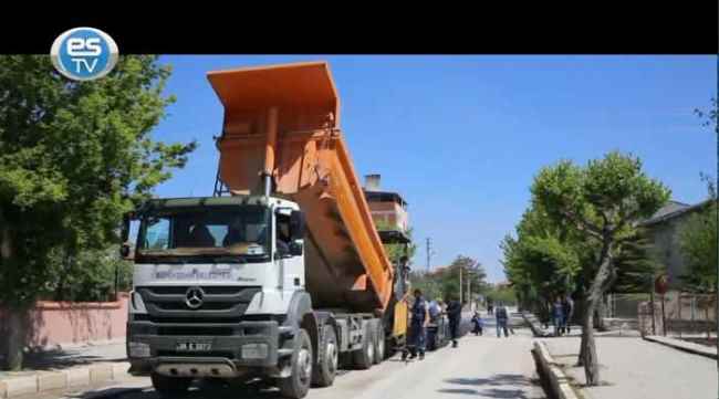 Çifteler'de asfalt sevinci