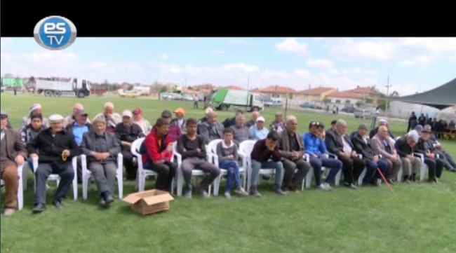 Çifteler'de yağmur duası yapıldı