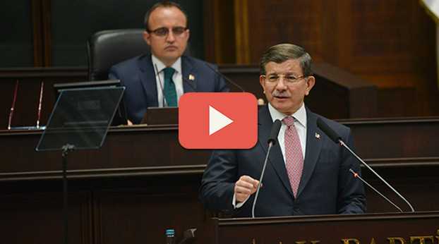 DAVUTOĞLU ÇOK SERT KONUŞTU