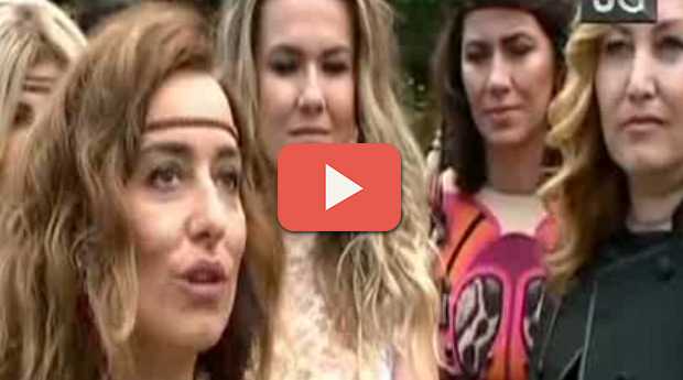 DEFİLE İLE DESTEK VERDİLER