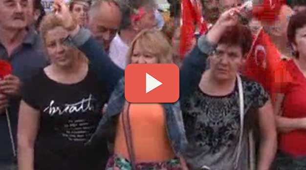 Demokrasi için toplandılar