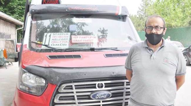 Dolmuş şoförleri devletten destek bekliyor