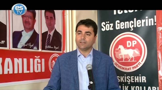 DP Genel Başkanı Eskişehir'de