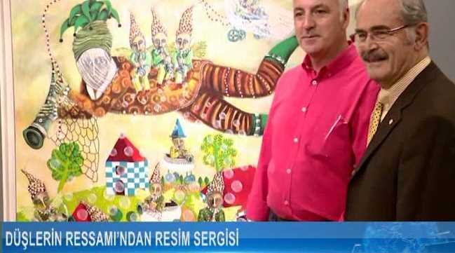 Düşlerin ressamından resim sergisi