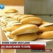 250 GRAM EKMEK 75 KURUŞ 