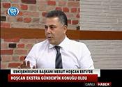HOŞCAN EKSTRA GÜNDEM'İN KONUĞU OLDU