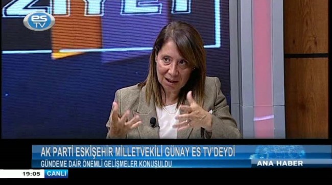 Emine Nur Günay Es Tv'ye konuk oldu