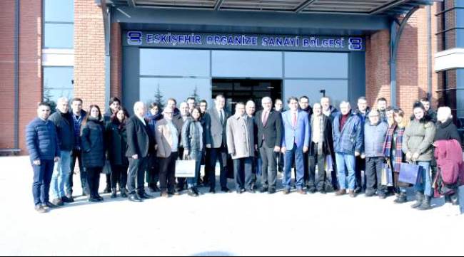 EOSB BAŞKANI KÜPELİ BASIN MENSUPLARIYLA BULUŞTU