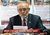 ERSOY'DAN 3 AYLAR KUTLAMA MESAJI 