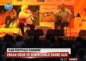 ERKAN OĞUR VE DEMİRCİOĞLU SAHNE ALDI