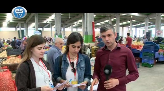 ES TV seçmenin nabzını tutuyor