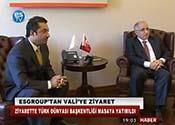 ESGROUP'TAN VALİ'YE ZİYARET