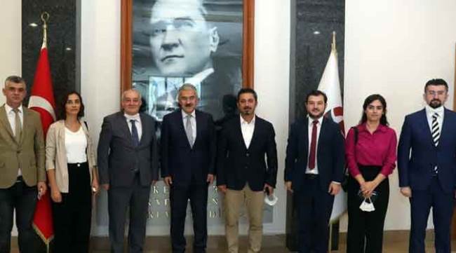 Esgoup'tan Vali Erol Ayyıldız'a ziyaret