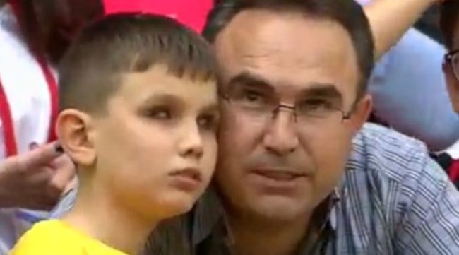 Eskişehir - Samsun maçına damga vuran baba ve oğlu