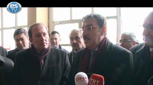 Eskişehir Bakan Tüfenkçi'yi ağırladı