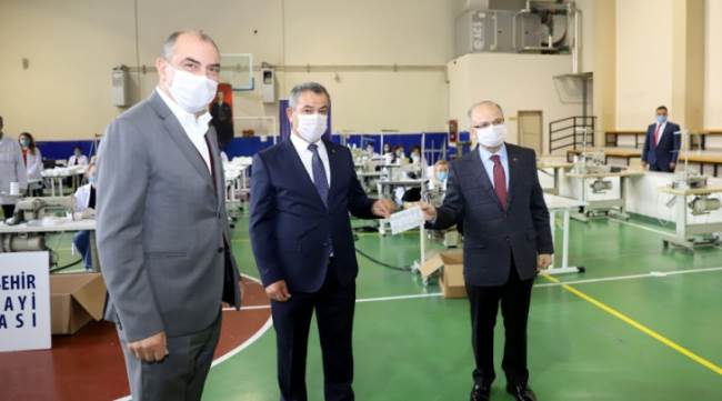 Eskişehir'de 1 milyonuncu maske üretildi!