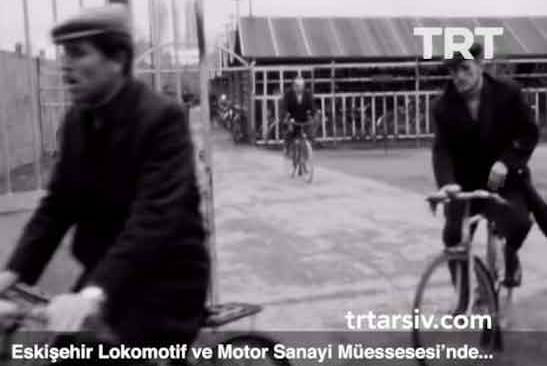 Eskişehir’de 1972 yılında trafiğe bisikletli çözüm