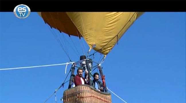 Eskişehir'de balon yolculuğu