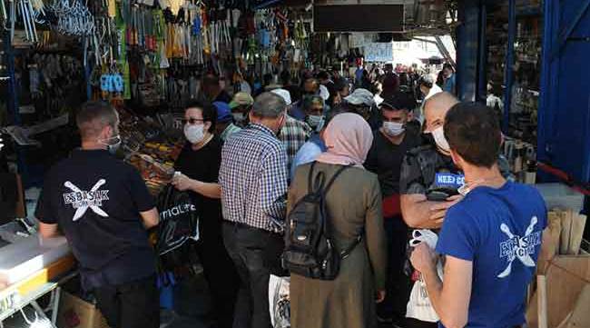 Eskişehir'de Bayram sabahı orada şaşırtan yoğunluk