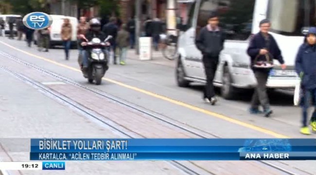 Eskişehir'de bisiklet yolları şart