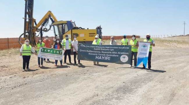 Eskişehir'de çevre katliamları istemiyoruz