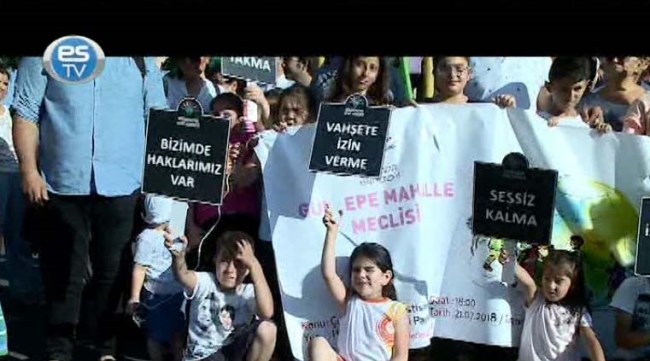 Eskişehir'de çocuk istismarına tepki