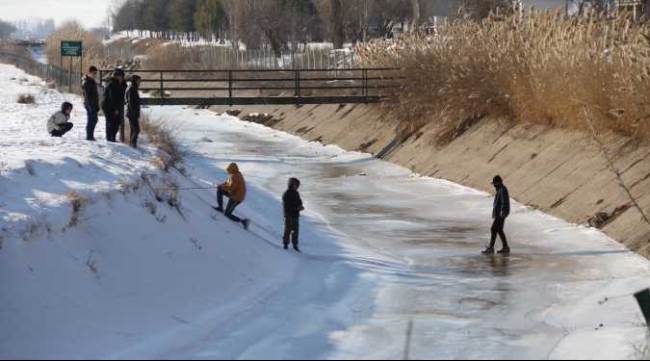 Eskişehir’de çocukların tehlikeli oyunu!