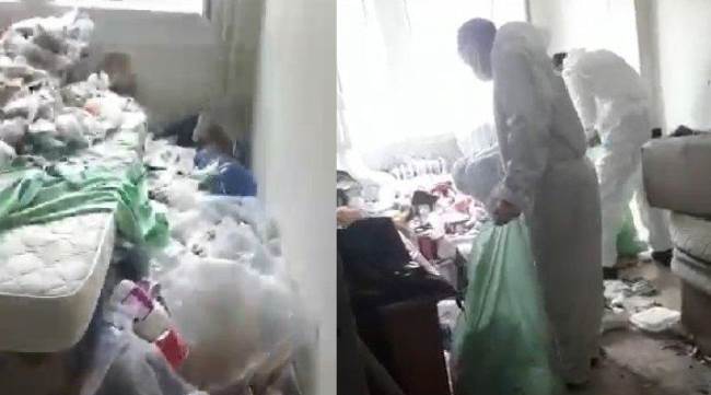 Eskişehir'de çöp ev şoku!