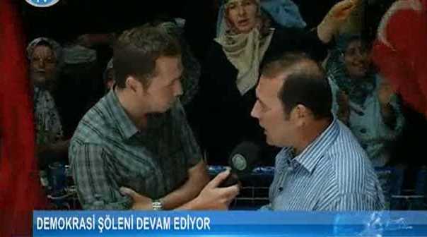 Eskişehir'de demokrasi nöbeti devam ediyor