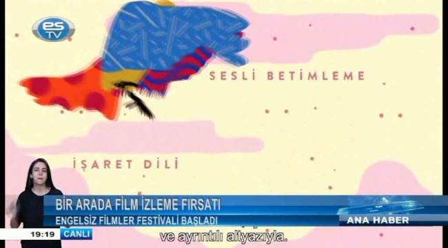 Eskişehir'de Engelsiz Filmler Festivali başladı