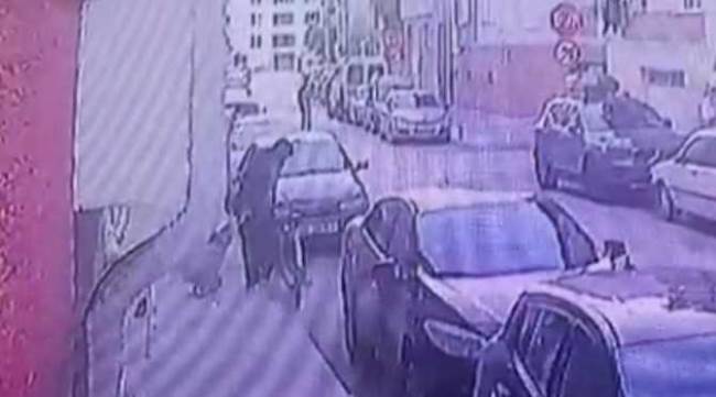 Eskişehir’de hırsızlık anları güvenlik kamerasında