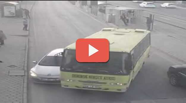 ESKİŞEHİR'DE KAZALAR MOBESE'DE