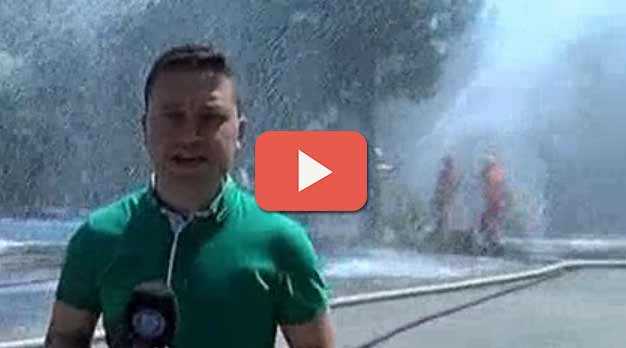 ESKİŞEHİR'DE ORMAN YANGINI TATBİKATI