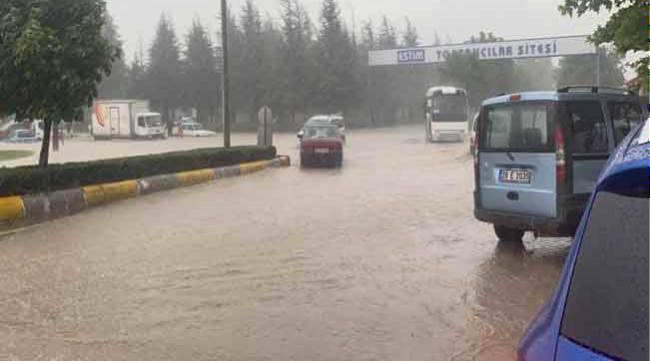 Eskişehir'de sel felaketi!