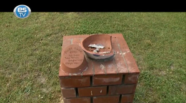 Eskişehir'de toprak heykellere saldırı