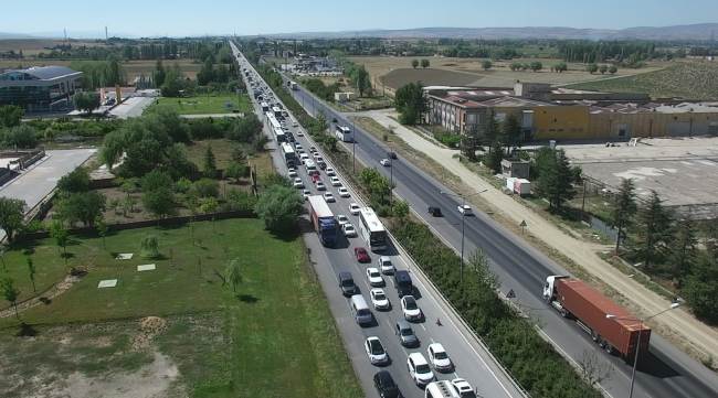 Eskişehir’de trafik ekipleri bayram mesaisinde
