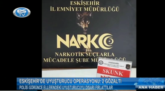ESKİŞEHİR'DE UYUŞTURUCU OPERASYONU : 2 GÖZALTI
