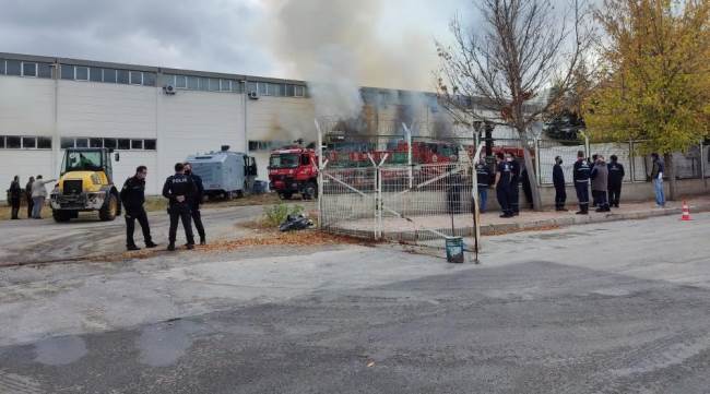 Eskişehir'de yangın!