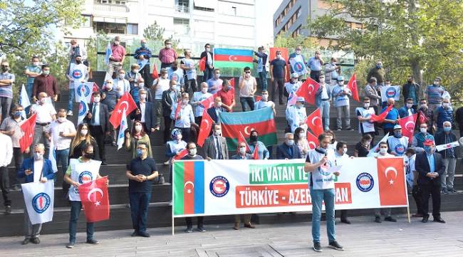 Eskişehir’de yaşayan Azerbaycanlılar topraklarına sahip çıktı