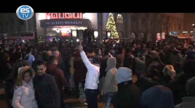 Eskişehir'de yılbaşı kutlamaları