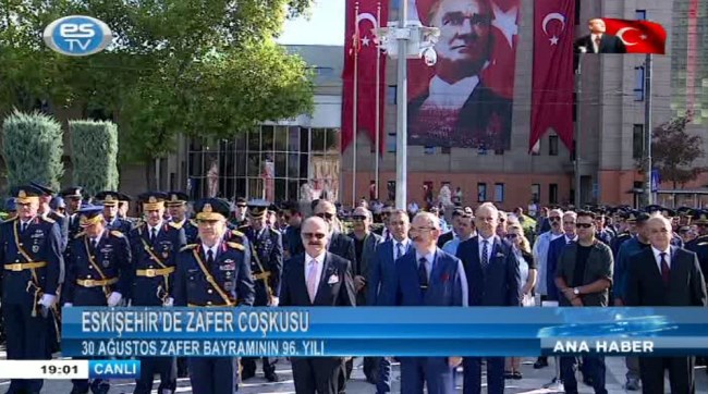 Eskişehir'de zafet coşkusu