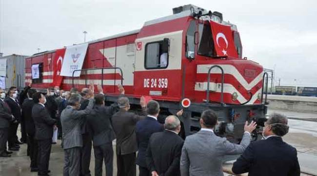 Eskişehir demiryolu ile limanlara bağlanıyor