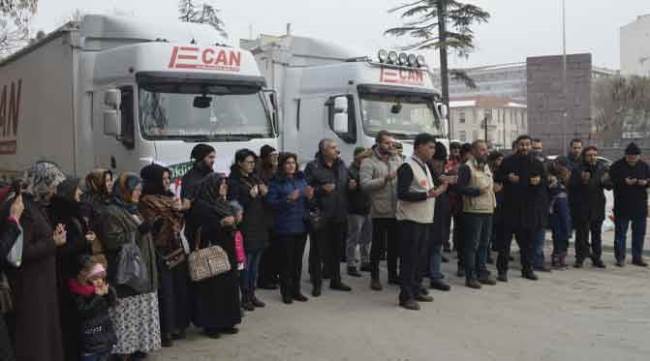 Eskişehir'den dualarla yola çıktı! 150 bin TL değerinde...