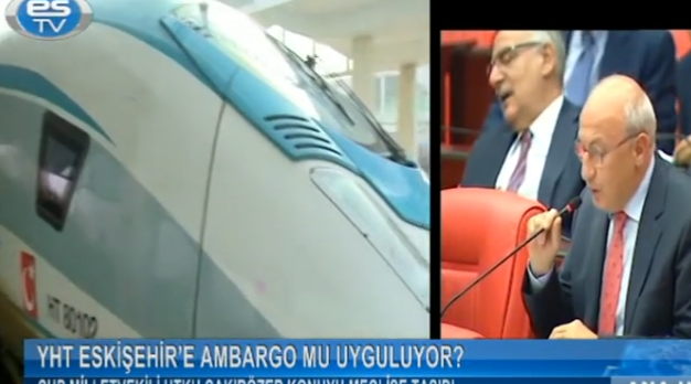 Eskişehir'e ambargo haberimiz meclis gündeminde!