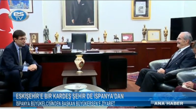 ESKİŞEHİR’E BİR KARDEŞ ŞEHİR DE İSPANYA’DAN