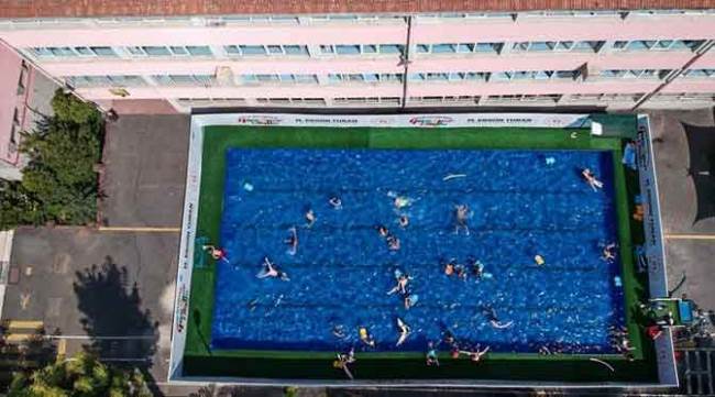 Eskişehir'e portatif yüzme havuzu müjdesi